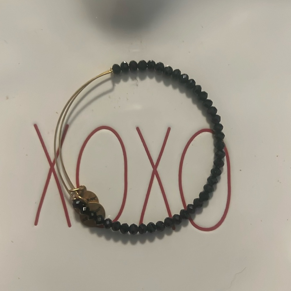 Alex and Ani stacker gold bracelet